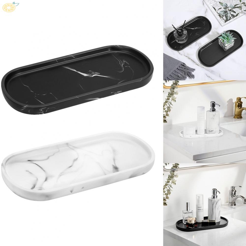 【VARSTR】Vanity Tray Kitchen Organizer Storage Toilet Bathroom Bathtub Countertop