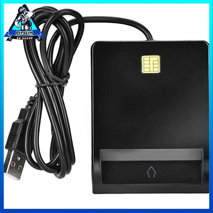 Usb Sim Đầu Đọc Thẻ Thông Minh Ngân Hàng Ic / Id Emv Tf Mmc Usb-Ccid Iso 7816