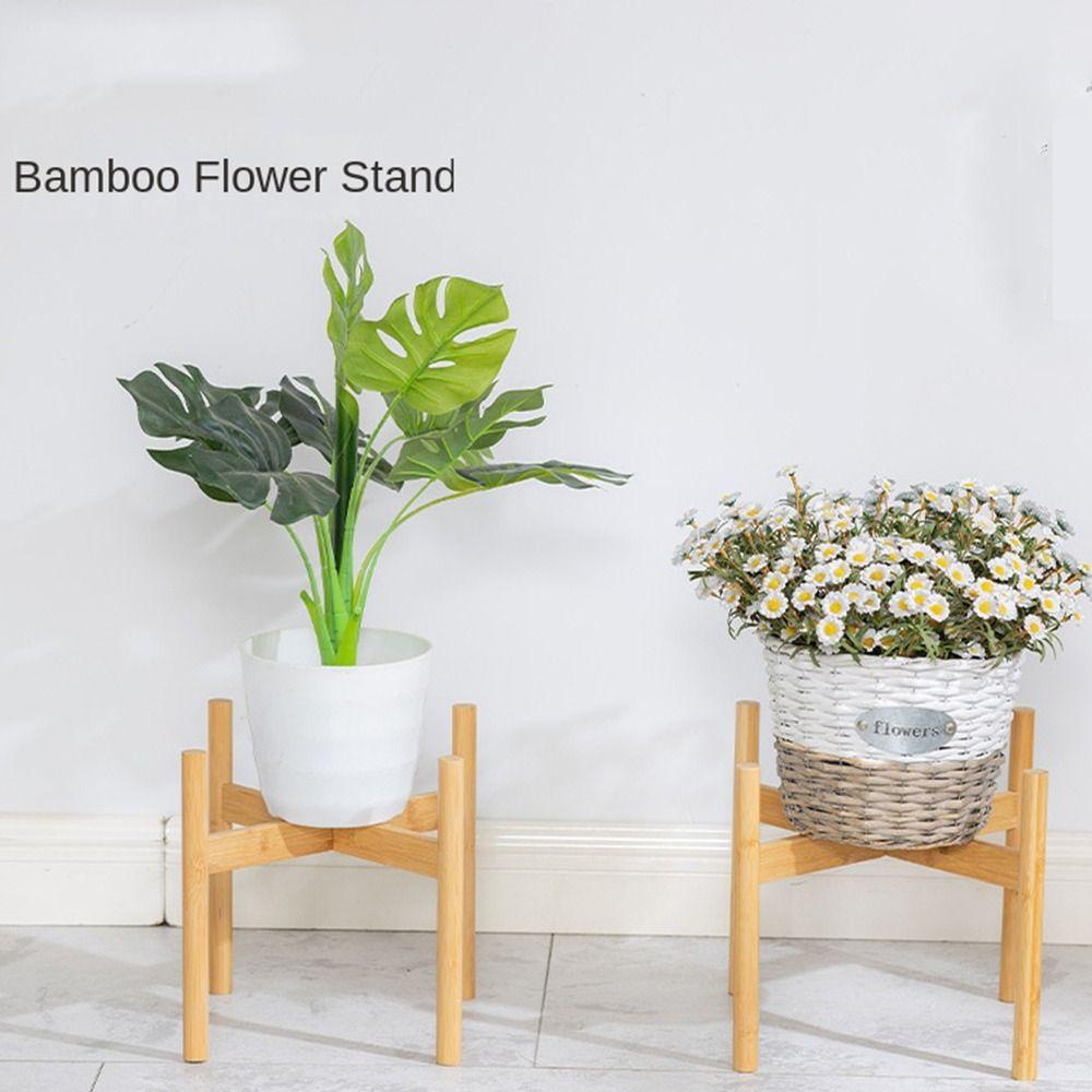 AARON1 Giá Đỡ Chậu Cây Cảnh Bằng Gỗ Độc Đáo Trang Trí Nhà Cửa