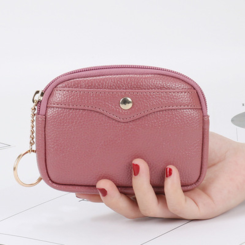 Ví Da PU Mềm Mini Phong Cách Hàn Quốc Cho Nữ
