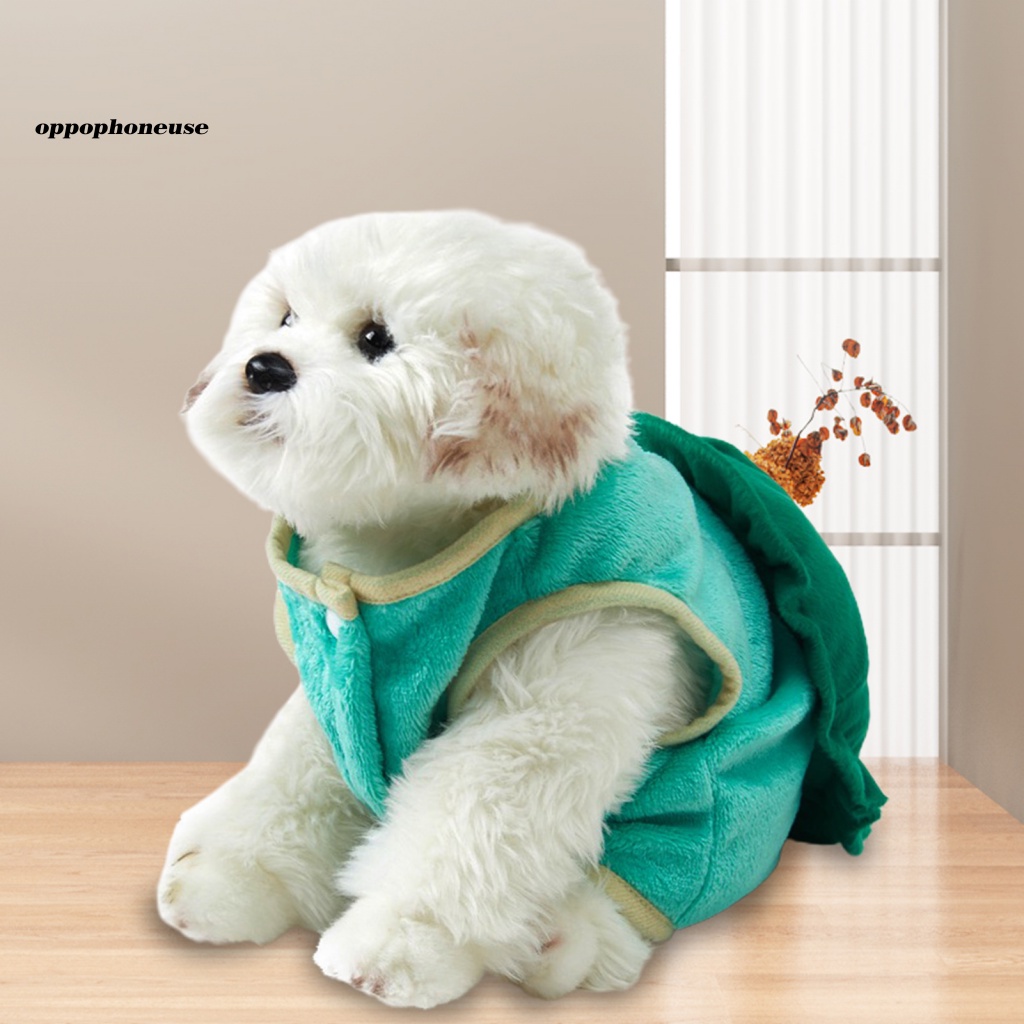 Oppo Áo Khoác Hình Rùa Hoạt Hình Dễ Thương Cho Cún Cưng