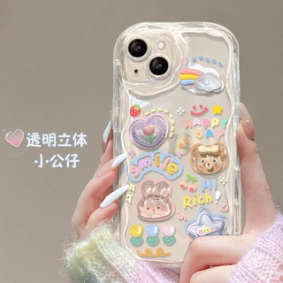 Ốp Điện Thoại Mềm Chống Rơi Hình Búp Bê Ba Chiều Cho Iphone 14promax 13 13promax 12 11 7 8Plus Xsmax 6S