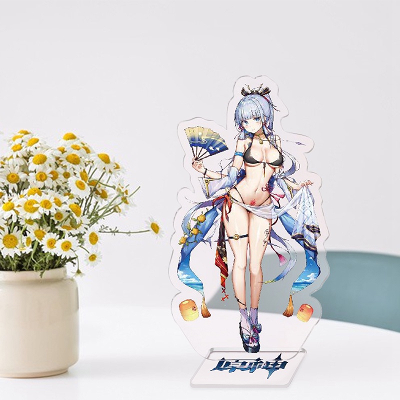 Mô Hình Nhân Vật Shenhe Trong Phim Anime Genshin 3 15cm Kèm Giá Đỡ