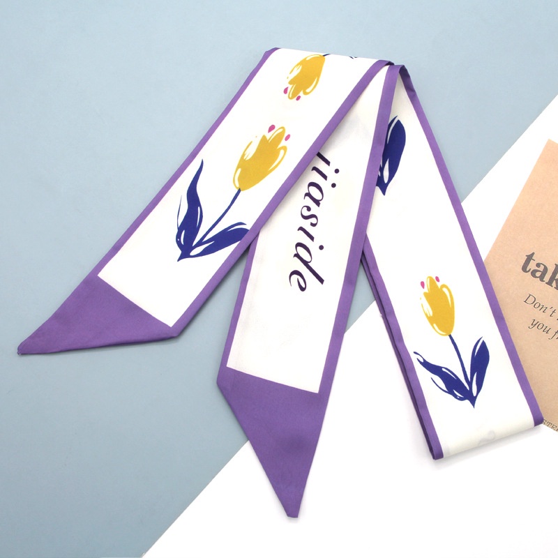 Băng Đô Cài Tóc Dài Đính Nơ Đa Năng Dễ Thương