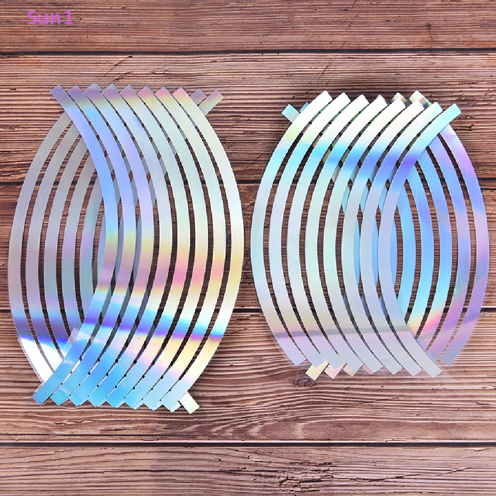 Bộ 16 Băng Keo Dán Vành Bánh Xe Chất Lượng Cao Thời Trang Siêu Bền