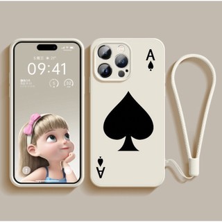 Ốp Điện Thoại Silicon Mềm Chống Sốc In Hình Lá Bài Poker Cho Iphone 14 13 12 11 Pro Max 7 8 Xr Xs Max Mã 2022 Mới