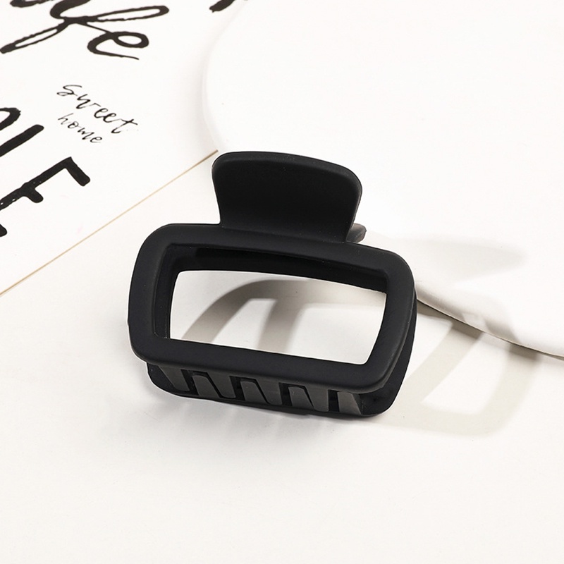 1 Kẹp Tóc Đuôi Ngựa Bằng Acrylic Màu Sắc Ngọt Ngào Phong Cách Hàn Quốc