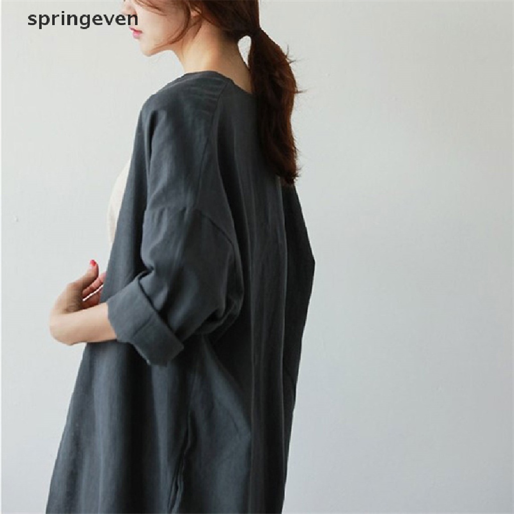 Áo Khoác Cardigan Tay Dài Dáng Rộng Kiểu Vintage Thời Trang Mùa Thu Cho Nữ