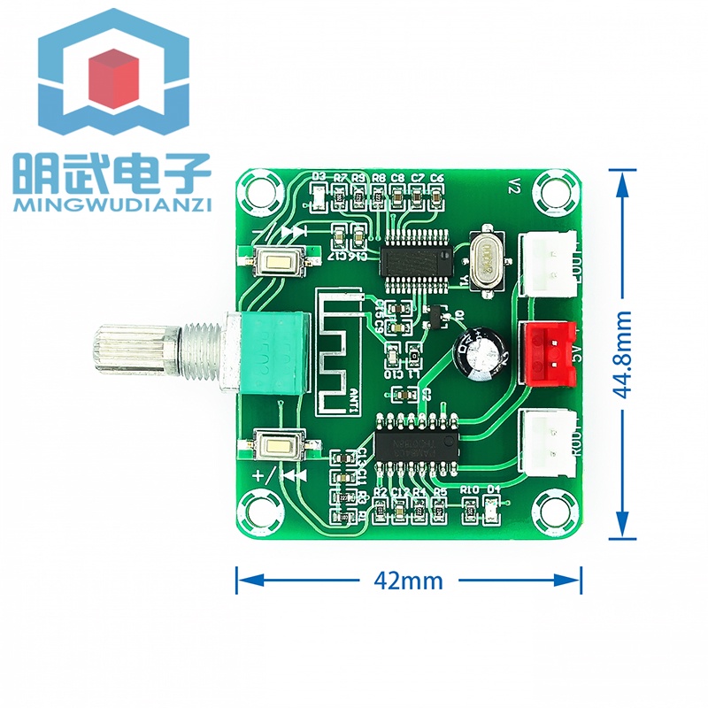 Bảng Mạch Khuếch Đại Âm Thanh XH-A158 Bluetooth 5.0 PAM8403 Công Suất Thấp 5W