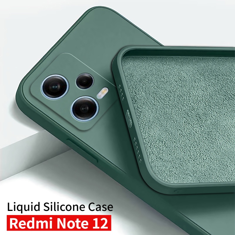 Ốp Điện Thoại Silicone Dẻo Vuông Turbo Redmi Note 12 Pro Plus 5G 2023 Note12 4G Pro Note12Pro 12Pro + 12Pro 12Turbo