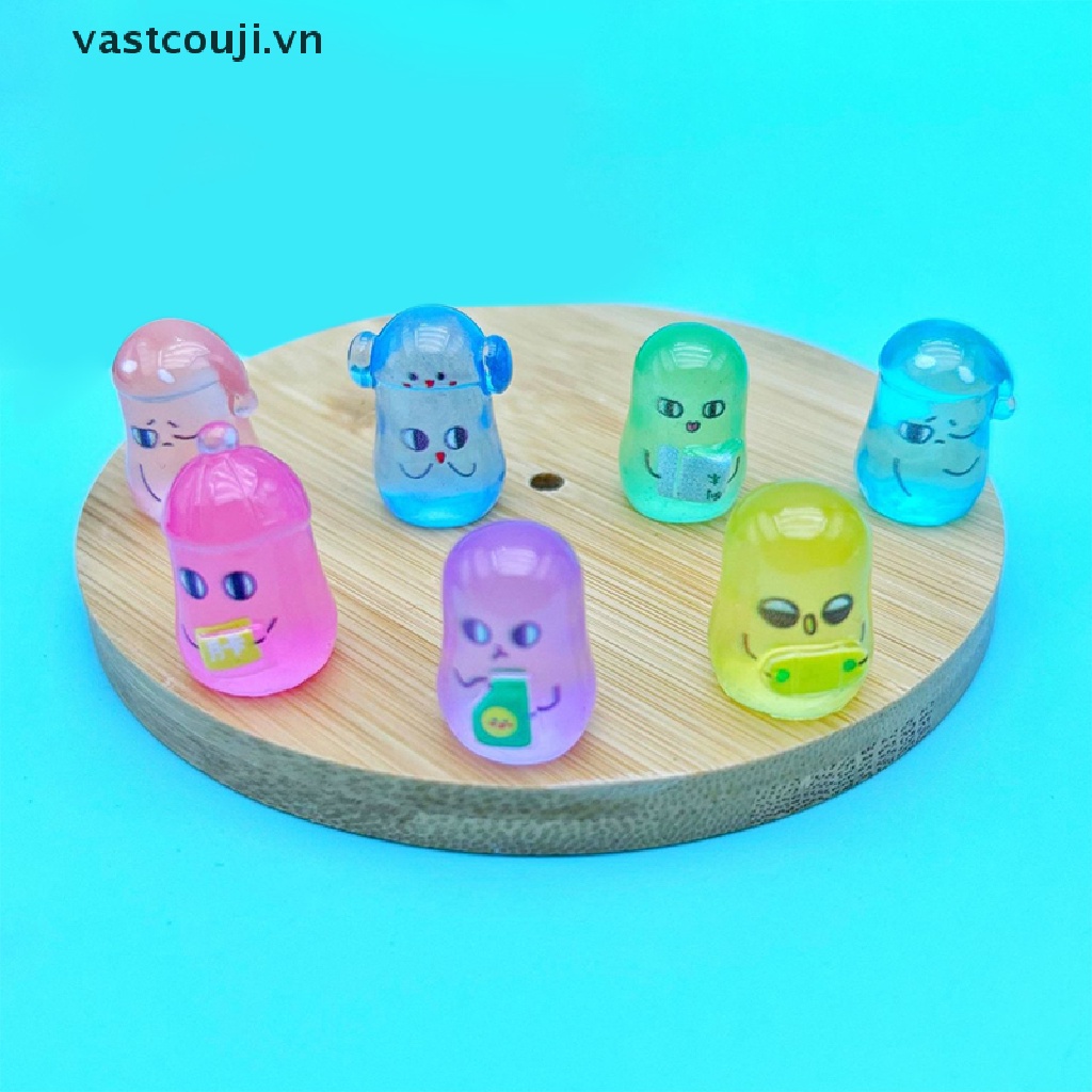 Bộ 2 Đồ trang trí Búp Bê VASTJI Dạ Quang Dùng Trang Trí Tiểu Cảnh