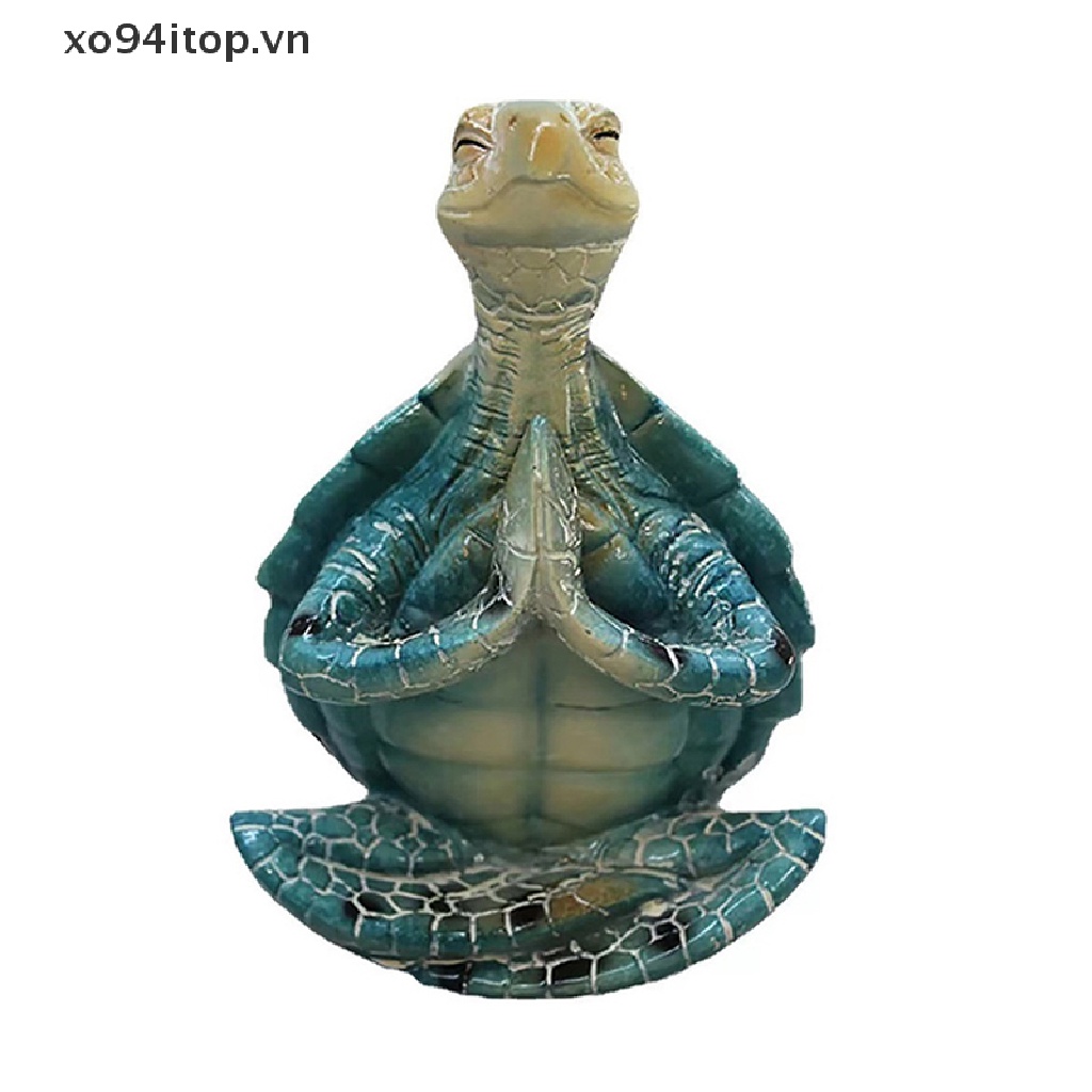 Xoitop Mô Hình Tượng Rùa Biển Tập Yoga VN