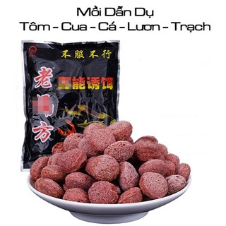 Mồi bẫy tôm cua cá lươn 120g dạng viên mồi đen - hiệu quả 100%