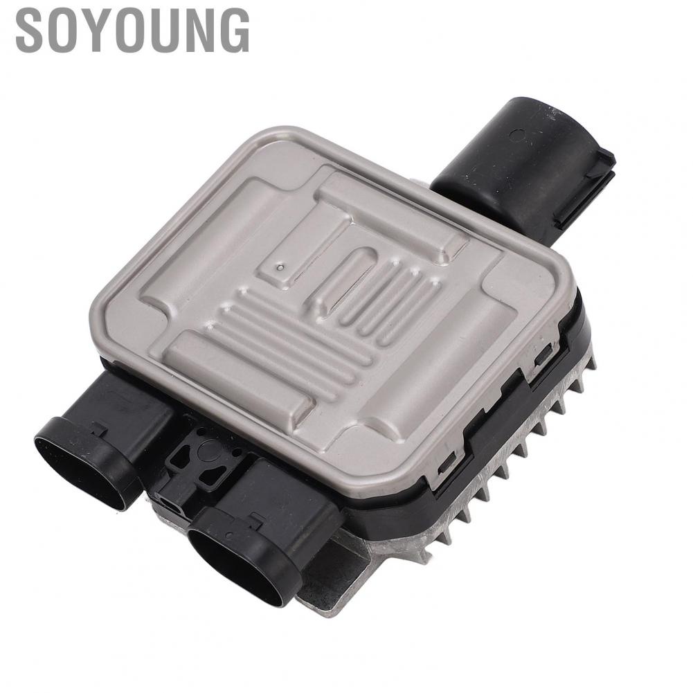 Soyoung Relay Radiator Control Module  Cooling Fan Unit 31305106 Easy To Install Durable Perfect Match High Performance Metal for Vehicle