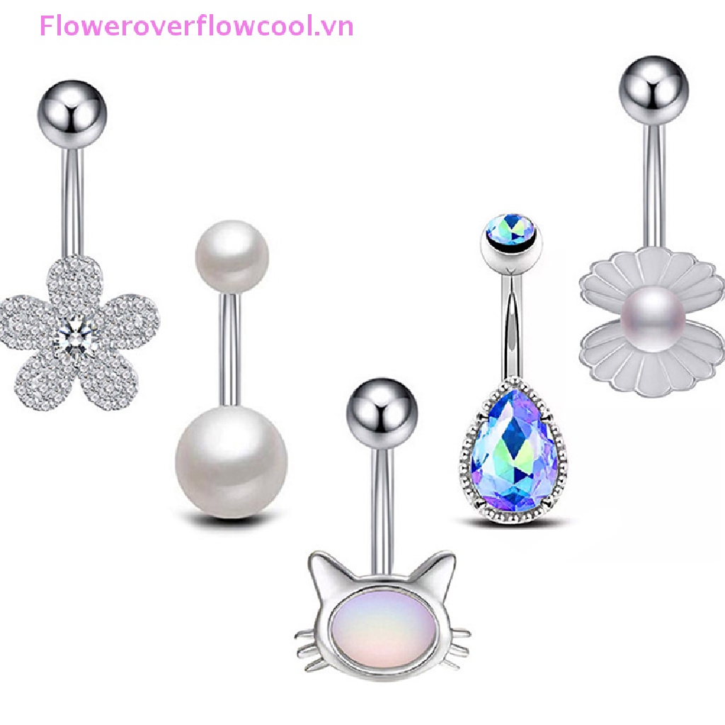 Khuyên Rốn Đính Đá Chất Lượng Cao