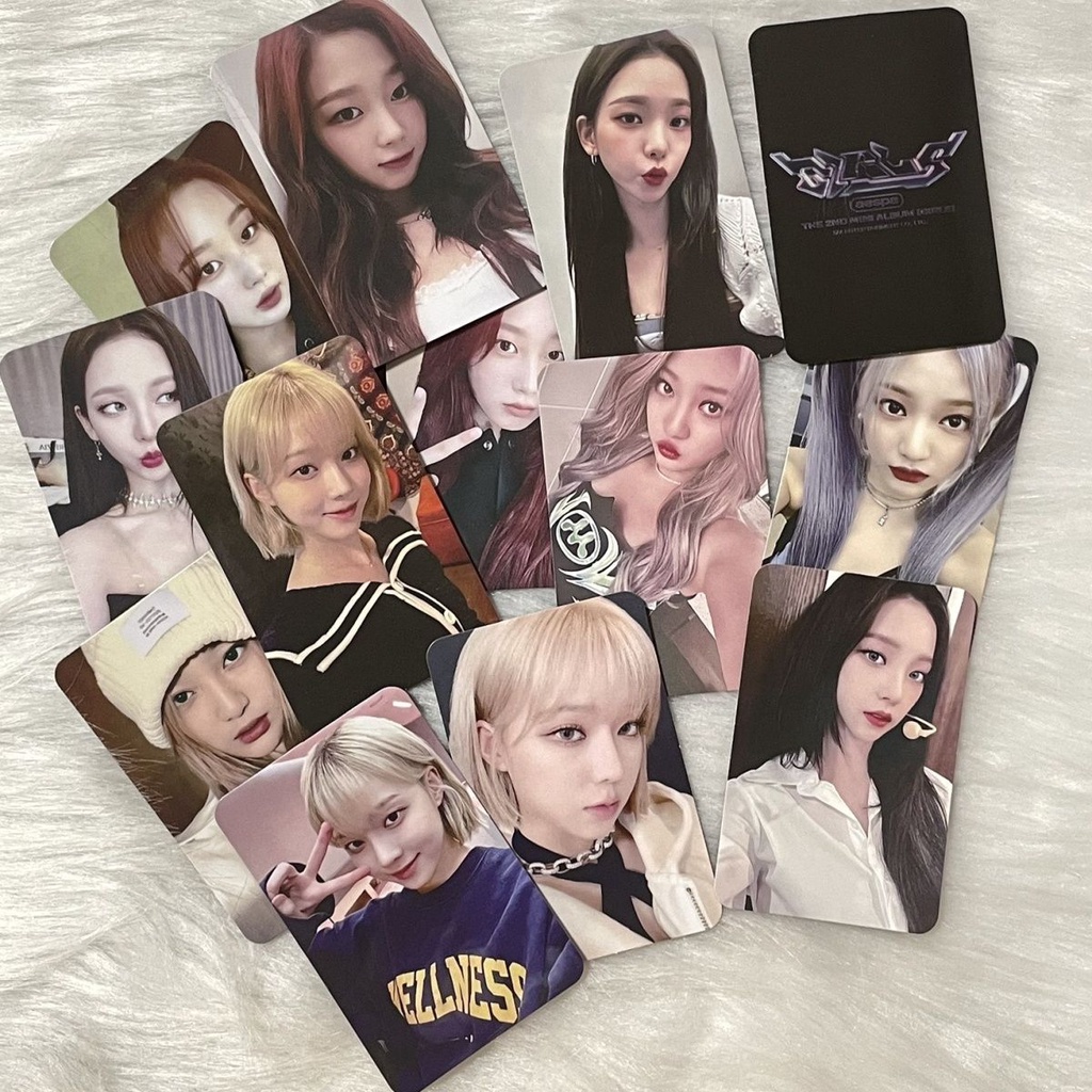 Thẻ Mạng aespa girls mumo 1.0 2.0 3.0 1.04.12zpt