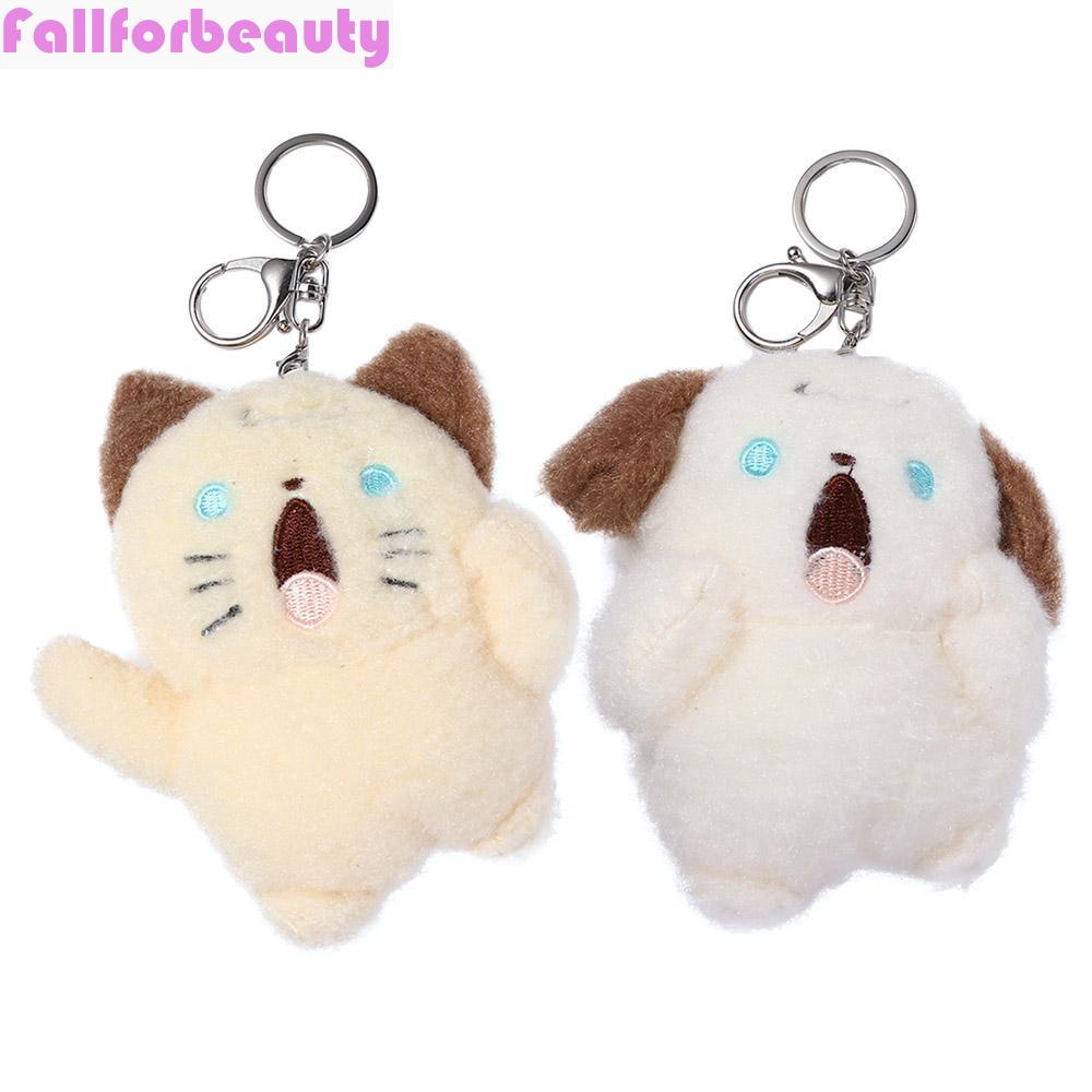 Fallforbeauty Móc Khóa Thỏ Nhồi Bông Cá Tính Đáng Yêu Charms