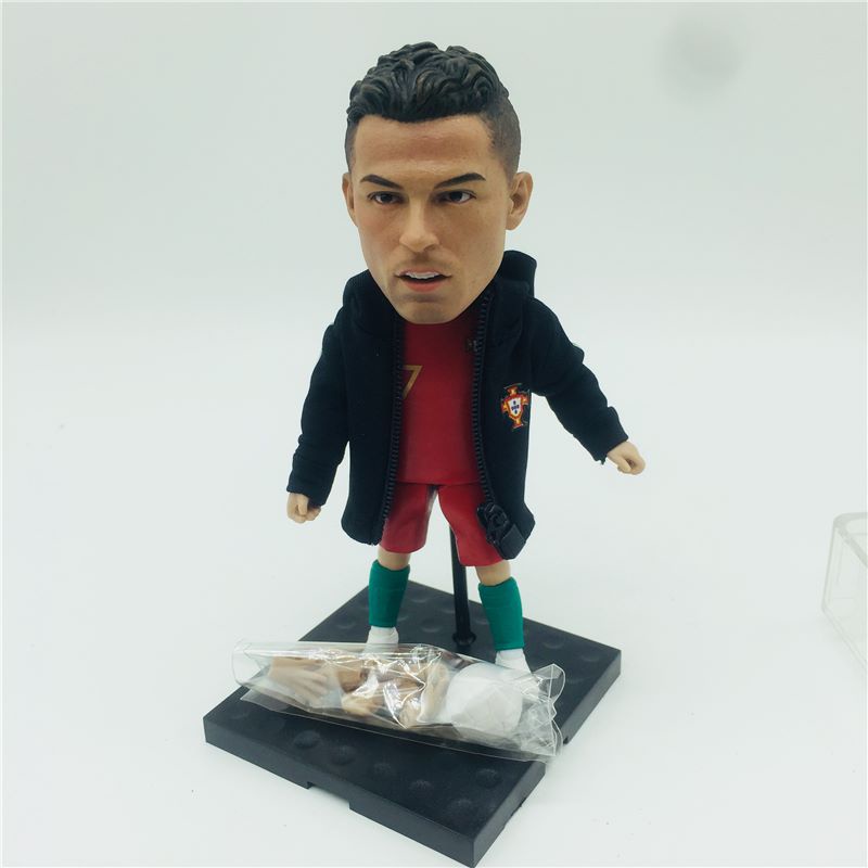 Búp Bê Ngôi Sao Bóng Đá Bồ Đào Nha 7 Kích Thước 13cm 2022# Mô Hình Cristiano Ronaldo Kèm Áo Khoác Sưu Tầm Độc Đáo