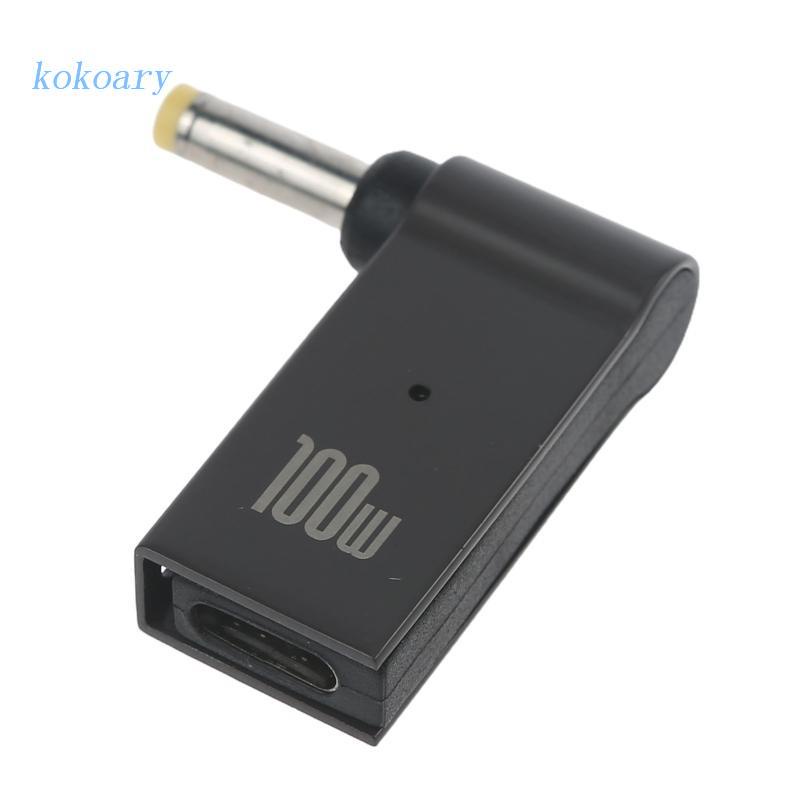 Ổ Cắm Sạc Nhanh Chuyển Đổi USB Type C Sang 4.0x1.7 PD 100W Tiện Dụng