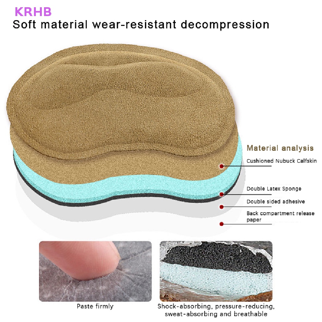 1 Cặp Miếng Lót Giày Cao Gót Mềm Mại Tiện Dụng Mới