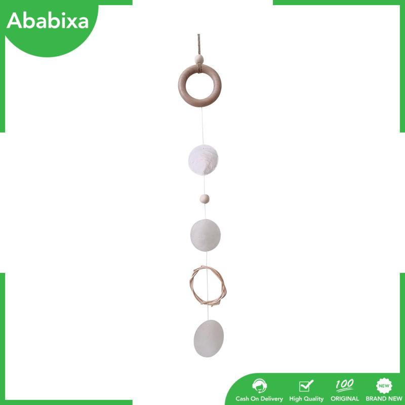[Ababixa] Chuông Gió Vỏ Sò Đồ Chơi Treo Nôi Em Bé Làm Bằng Tay Cổ Điển Mộc Mạc Cho Tiệc Tùng Ngoài Trời