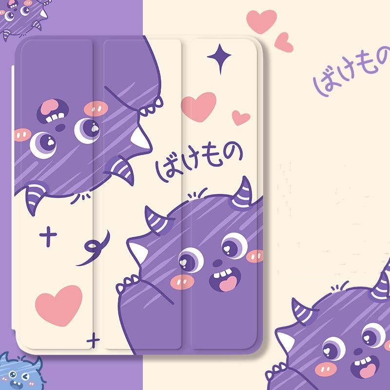 Ốp Máy Tính Bảng Mềm Hình Quái Vật Dễ Thương Cho iPad Gen10 7 / 8 / 9 10.2 "Air4 / Air5 Pro11" Pro12.9 "2022 mini6