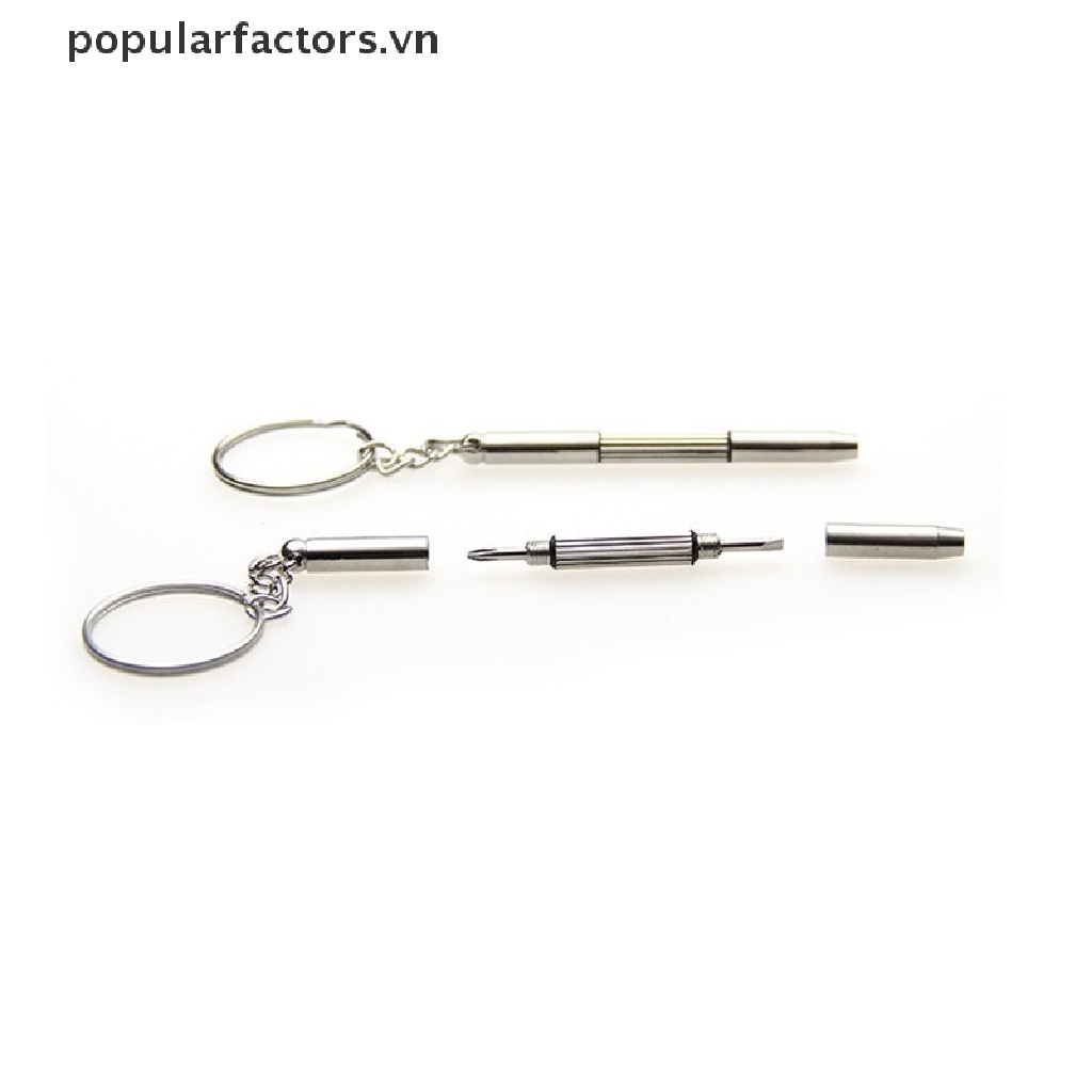 Bộ 2 Tuốc Nơ Vít Mini 3 Trong 1 Dùng Sửa Chữa Kính Mắt / Kính Mát / Trang Sức / Đồng Hồ