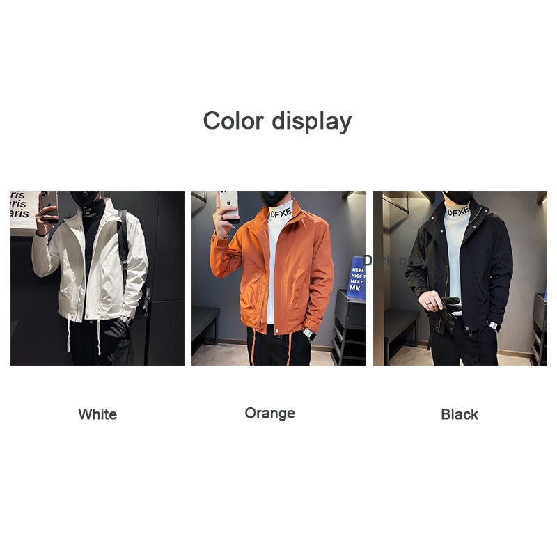 Áo Khoác Thời Trang Xuân Thu 2023 Đa Năng Cho Nam