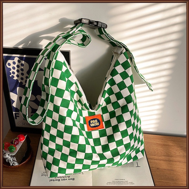 Túi Xách Canvas Sức Chứa Lớn Dây Khóa Kéo Tùy Chỉnh Thời Trang Cho Nữ