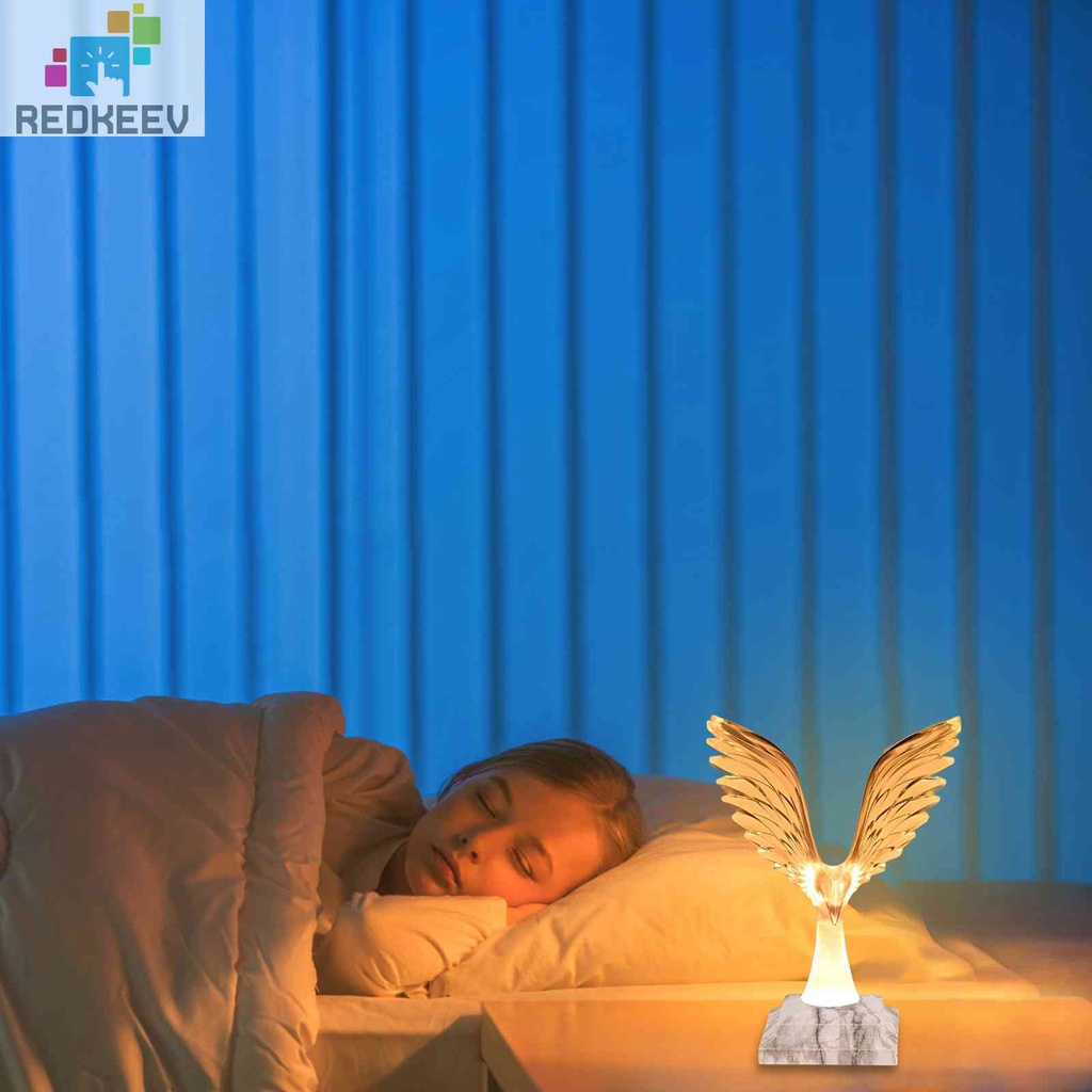 Đèn Ngủ Hình Chim Đại Bàng Bằng Acrylic Điều Khiển Cảm Ứng Không
