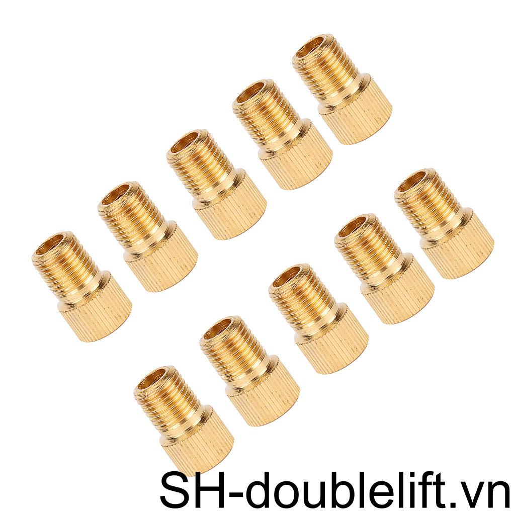 Set 10 Đầu Nối Van Bơm Hơi Cho Xe Đạp Leo Núi