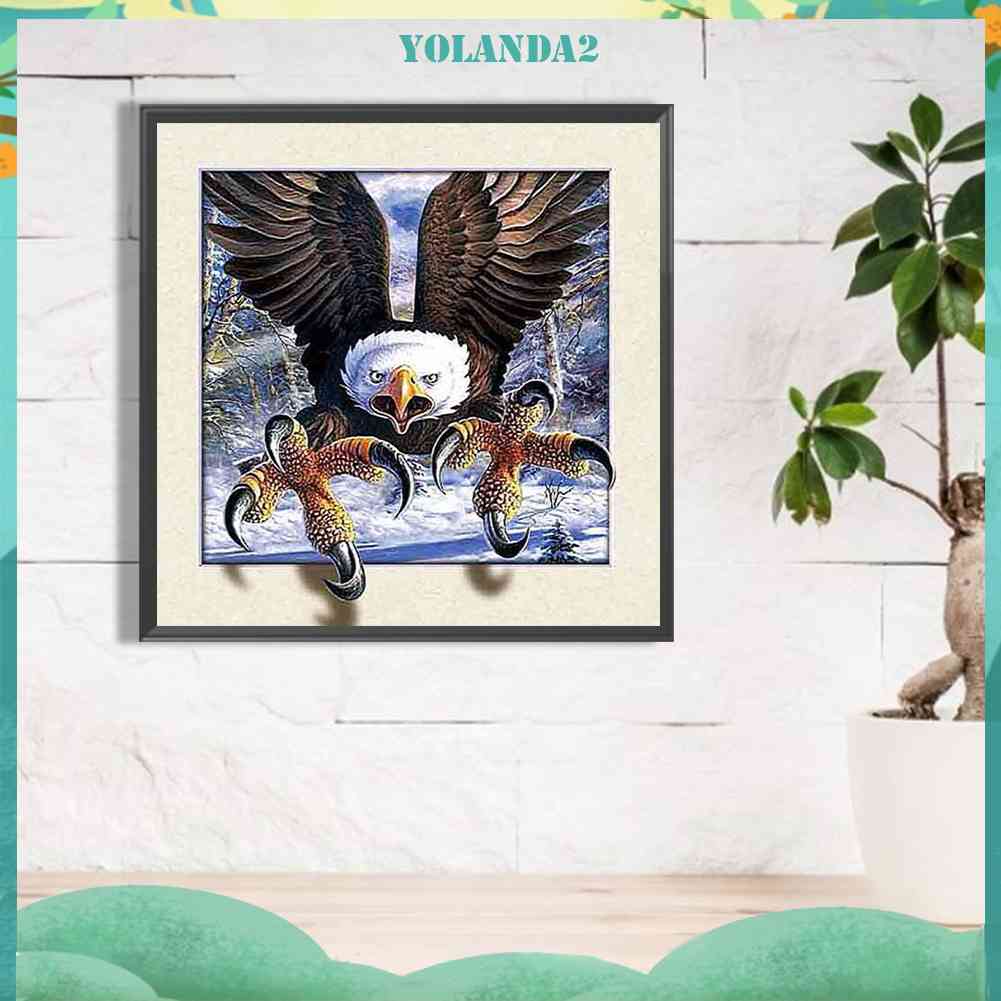 Tranh Đính Đá Kim Cương Toàn Bộ 5D DIY Hình Vẽ Trừu Tượng Trang Trí Nhà Cửa