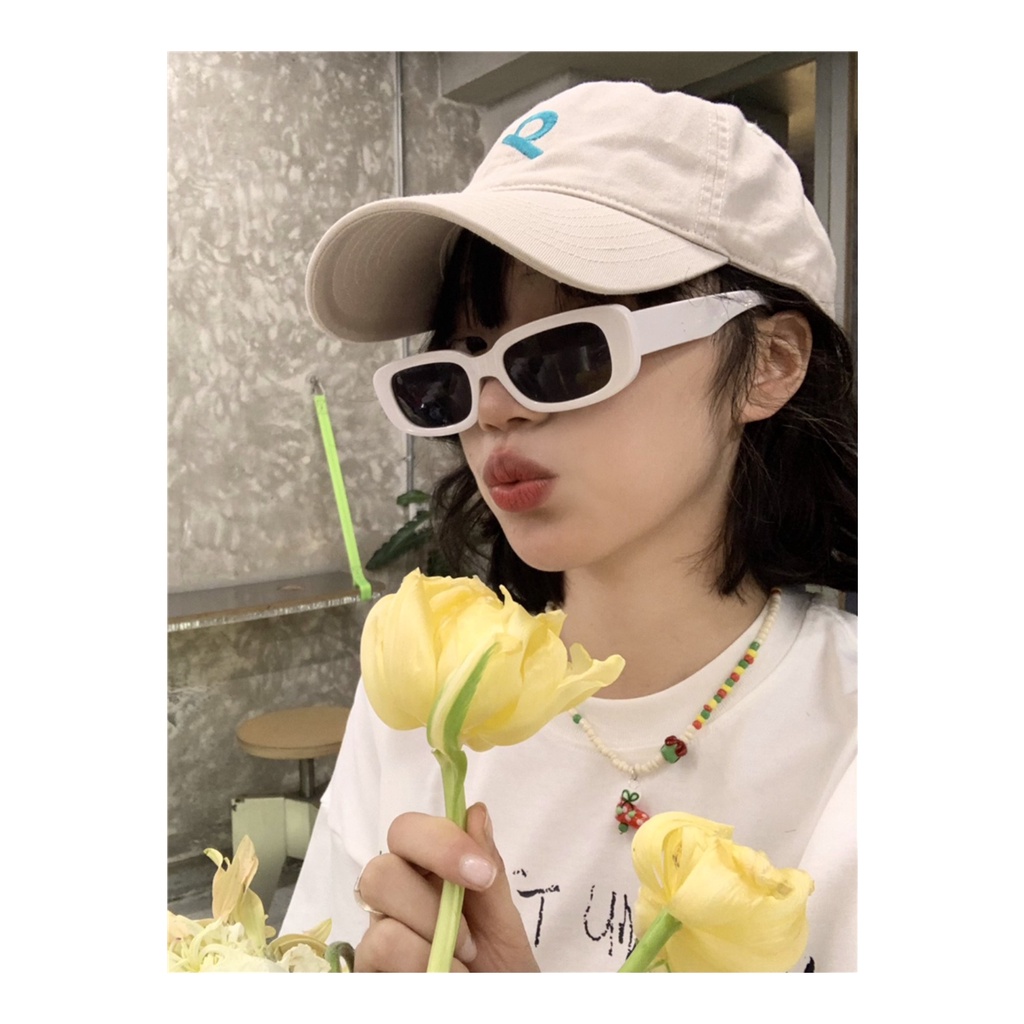 Mũ Lưỡi Trai Thêu Chữ P Phong Cách Đường Phố Hàn Quốc Thời Trang Xuân Hè Cho Nam Và Nữ