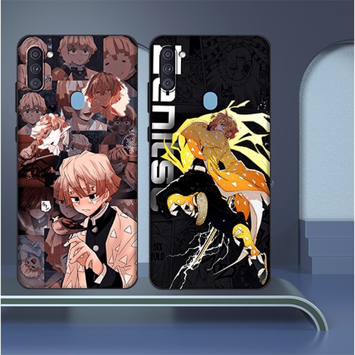 Ốp Điện Thoại TPU Dẻo In Hình anime Agatsuma Zenitsu Chống Rơi Vỡ Cho Samsung Galaxy A11 M11