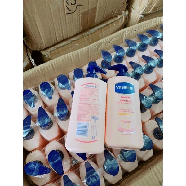 Dưỡng thể VASELINE HEALTHY EVEN TONE 400ml