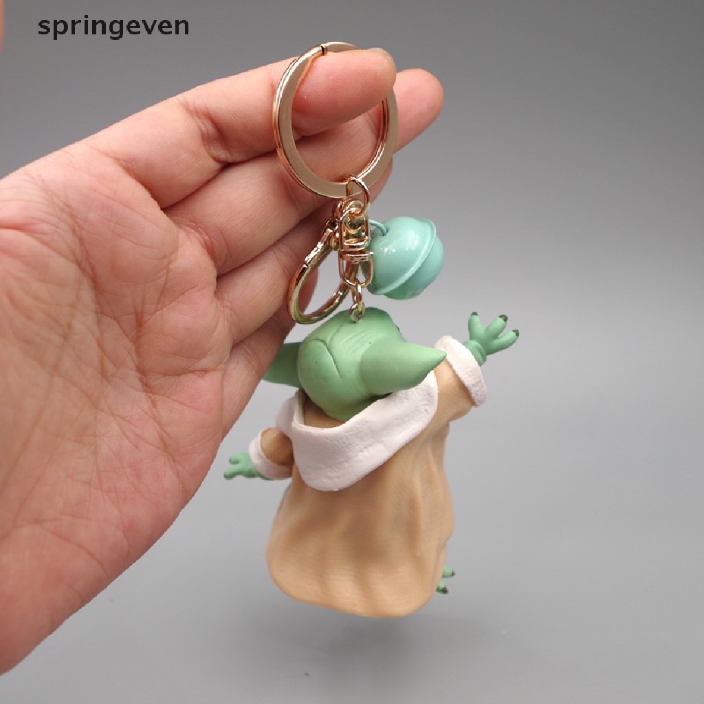 DISNEY Móc Khóa Hình Baby Yoda Dễ Thương