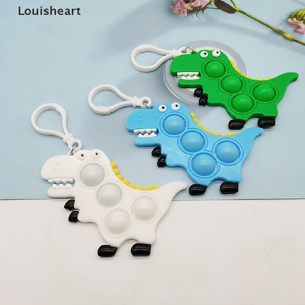 Móc Khóa Hình Khủng Long Bằng Silicon Chống Căng Thẳng