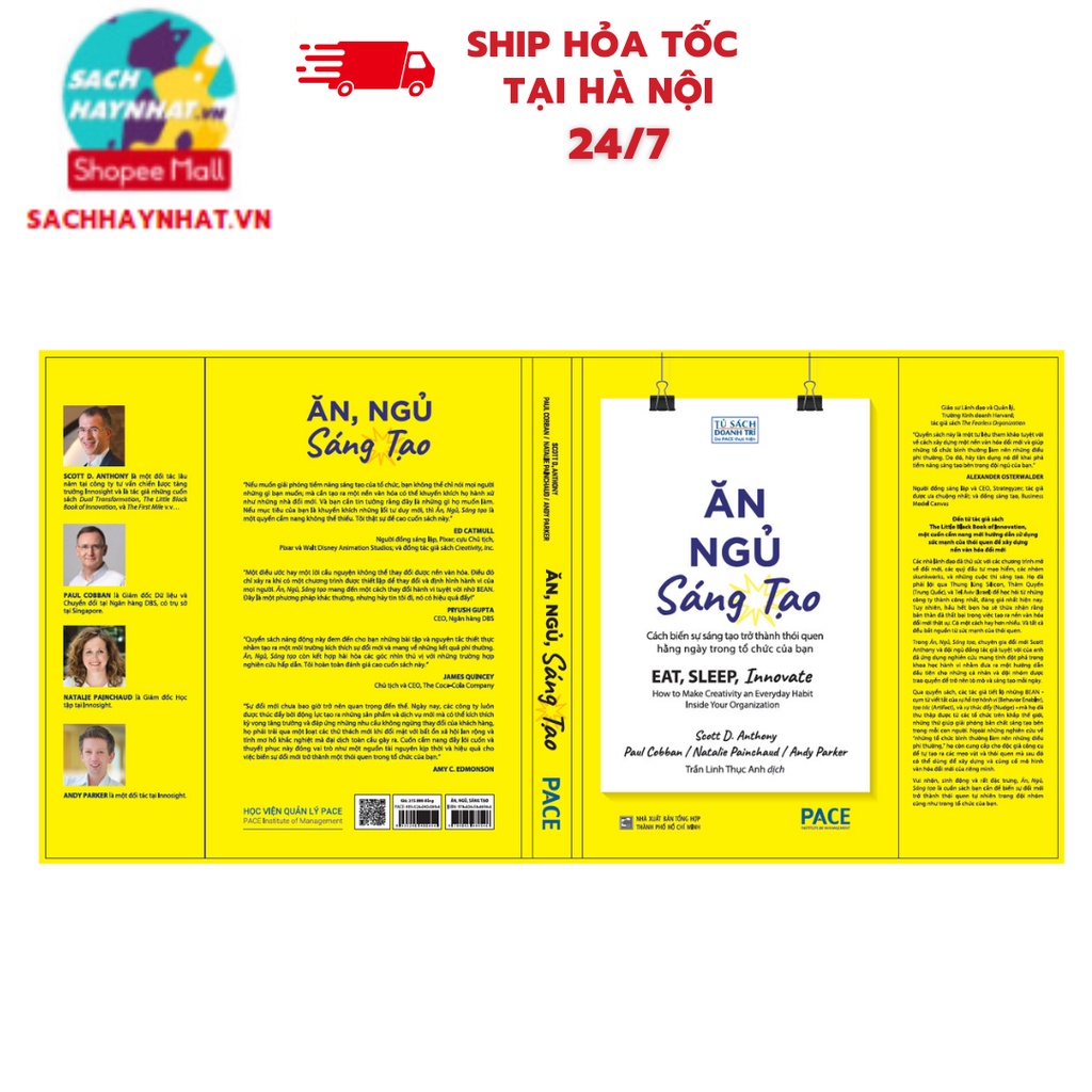 Sách - Ăn ngủ sáng tạo ( Pace )