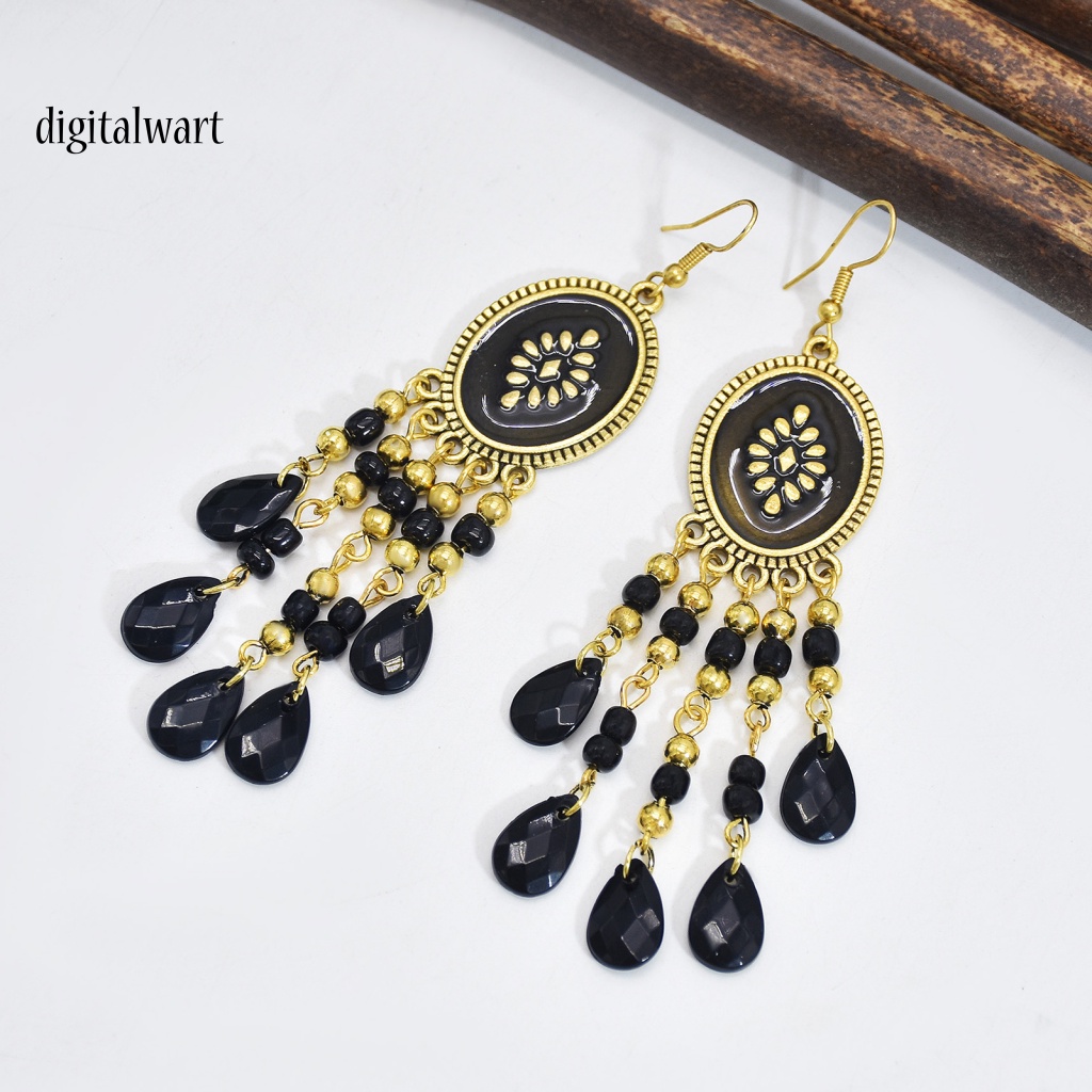 Kỹ Thuật Số| 1 Đôi Bông Tai Hình Giọt Nước Phong Cách Gothic Cổ Điển