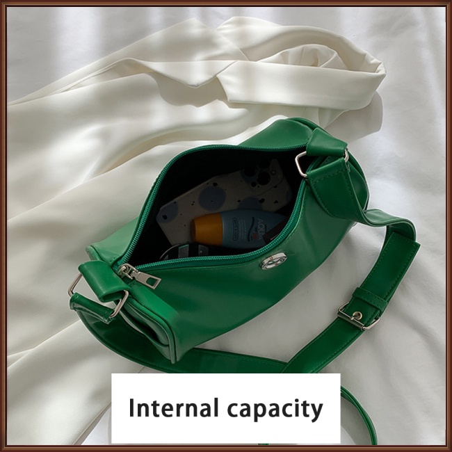 Túi Đeo Chéo Da Pu Khóa Kéo Thời Trang Cho Nữ