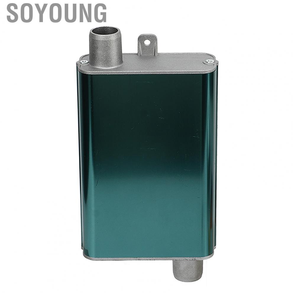 Soyoung Air Heater Exhaust Silencer  Reduce Noise 24mm Parking Pipe Muffler Heatproof High Strength for Repair