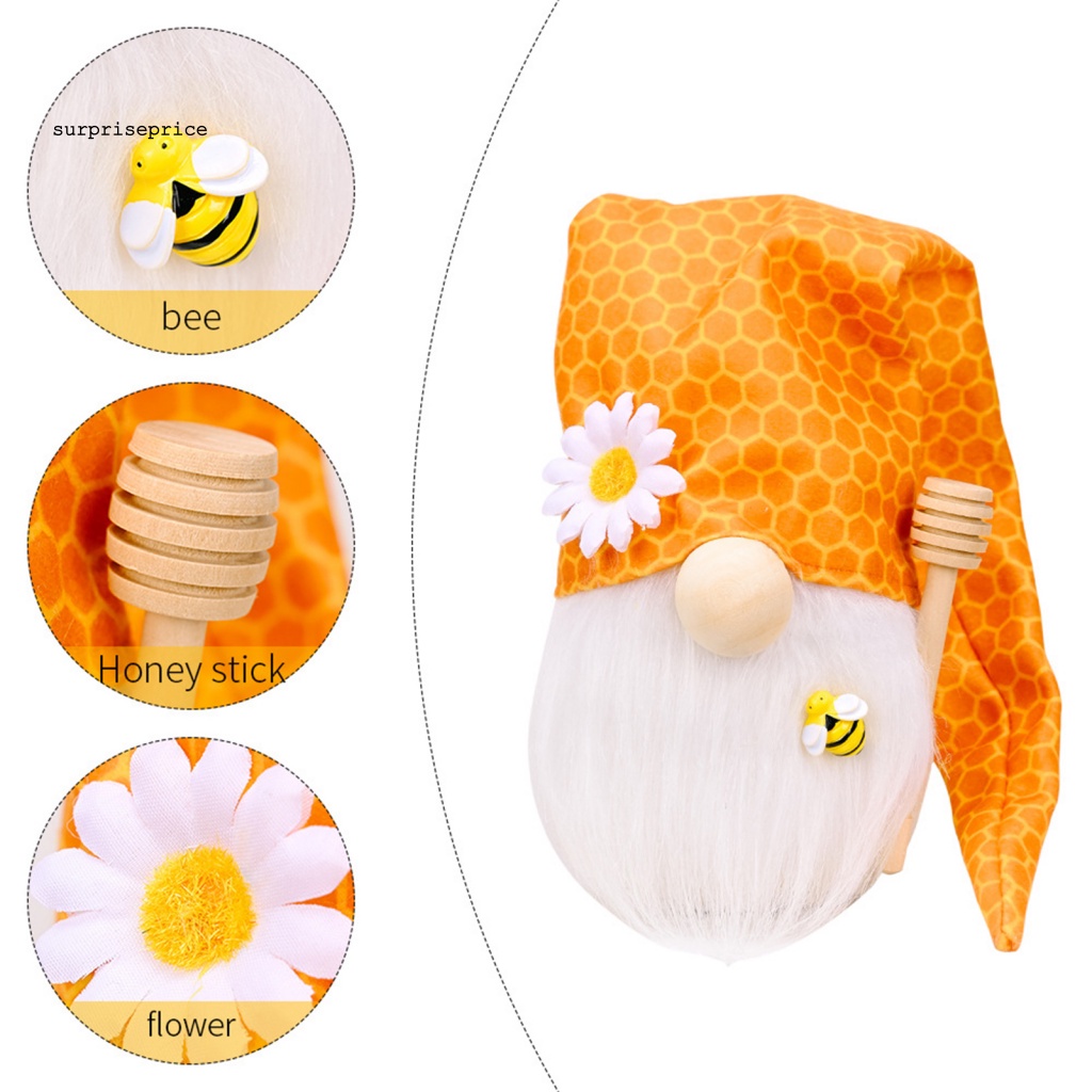 Spa Đồ trang trí Búp Bê Vô Diện Đội Mũ Dài Trang Trí Nhà Cửa