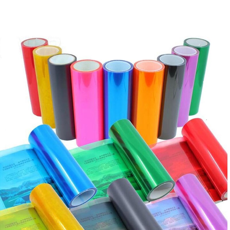 30cm X 60cm Tự Động Vinyl Khói Phim Tấm Dán Xe Tint Đèn Pha Họa Tiết Rằn Ri Nét Ta 016RAR Sương Mù Bao Da Kiểu Dáng Xe