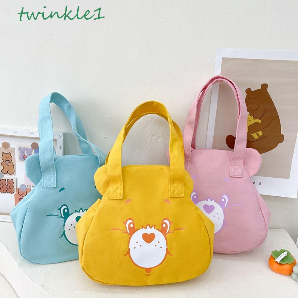 Túi vải Cỡ Lớn In Hình Gấu Dễ Thương Cho Nữ