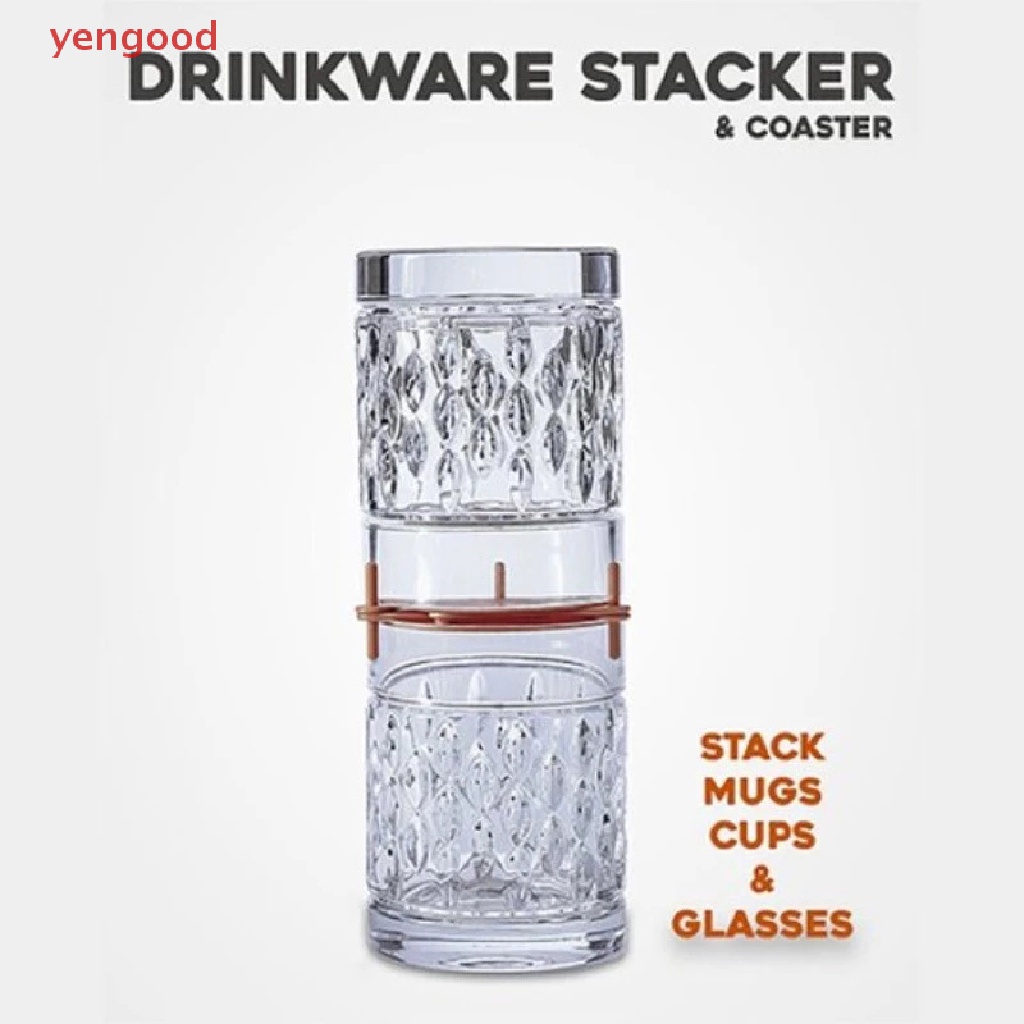 Hộp Đựng Cốc Cà Phê Có Thể Xếp Chồng Tiết Kiệm Không Gian