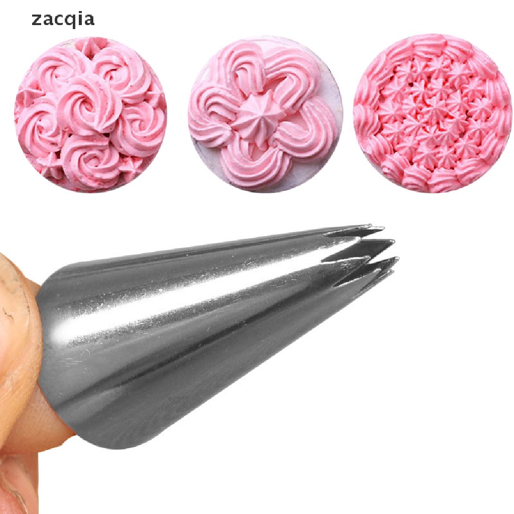 Phụ Kiện Trang Trí Xe Hơi 199 Độc Đáo# Đầu Bắt Bông Kem Trang Trí Bánh Bằng Thép Không Gỉ