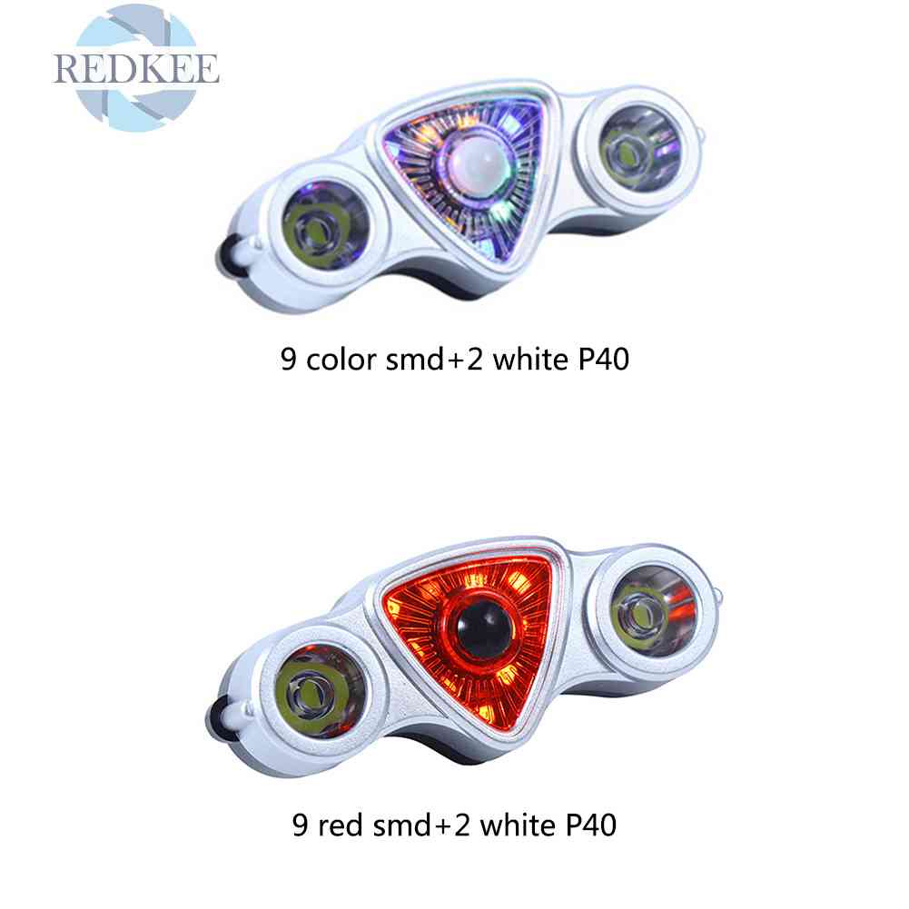 Đèn LED Cảnh Báo An Toàn Chống Nước Gắn Đuôi Xe Đạp