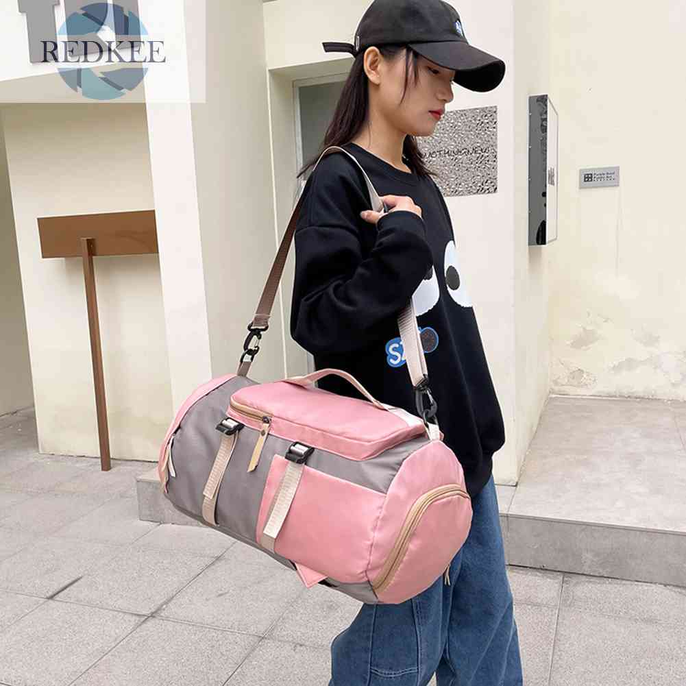 Túi Đựng Đồ Tập Thể Thao Sức Chứa Lớn Chia Ngăn Khô / Ướt Tiện Dụng Cho Nam Và