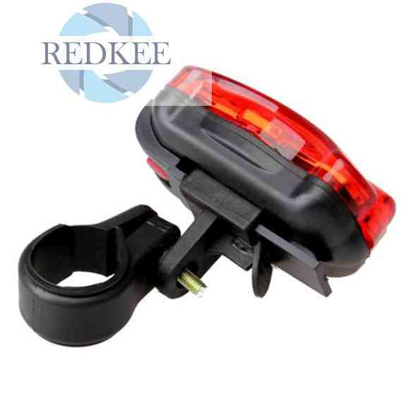 (MớI) Bộ ĐèN Pha Trước Sau 5 LED Cho Xe ĐạP