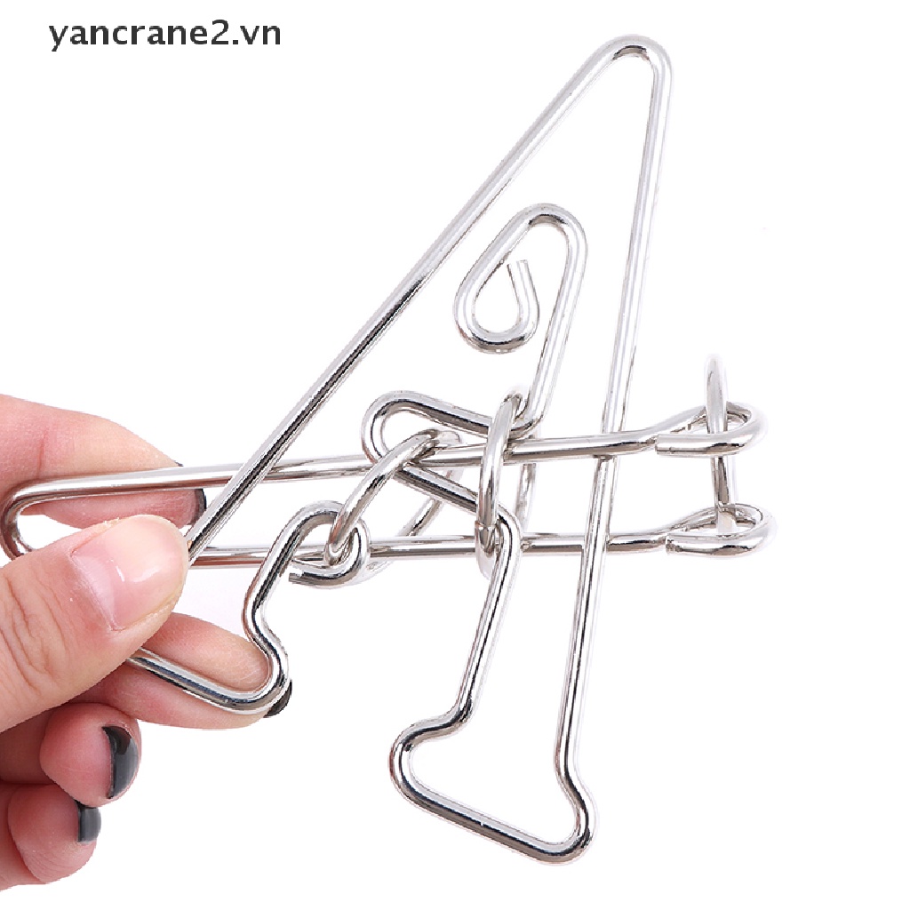 Trò Chơi Xếp Hình Vòng Chữ A Bằng Kim Loại Phát Triển Trí Não Cho Người Lớn Và Trẻ Em yancrane2.vn